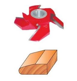 कस्टम 45 # कार्बन स्टील TCT duckbill कार्बाइड Shaper कटर