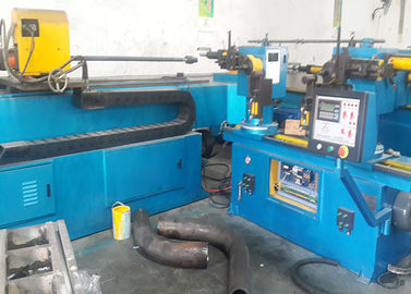 कार्बन / स्टेनलेस स्टील के लिए स्वचालित सीएनसी पाइप झुकने मशीन PLC नियंत्रण