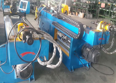 हीटिंग एकल सिर हाइड्रोलिक ट्यूब झुकने मशीनों 4KW 110V के साथ पानी कूलिंग