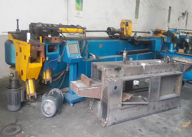 हीटिंग एकल सिर हाइड्रोलिक ट्यूब झुकने मशीनों 4KW 110V के साथ पानी कूलिंग