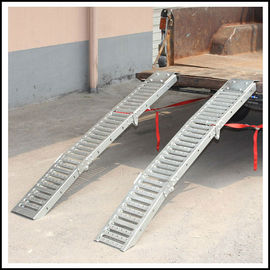 जस्ता लेपित स्टील तह रैंप 1000LBS के लिए वैन / ट्रेलरों 440ctns 98x24x11CM