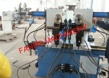 दो सिर molds के साथ हाइड्रोलिक पाइप झुकने मशीन PLC नियंत्रण प्रणाली