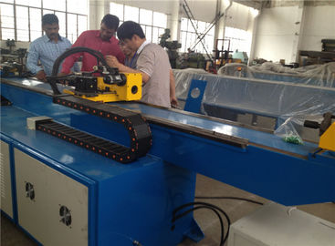 फर्नीचर के लिए सीएनसी मेटल 50mm ट्यूब झुकने मशीन मित्सुबिशी सर्वो मोटर के साथ